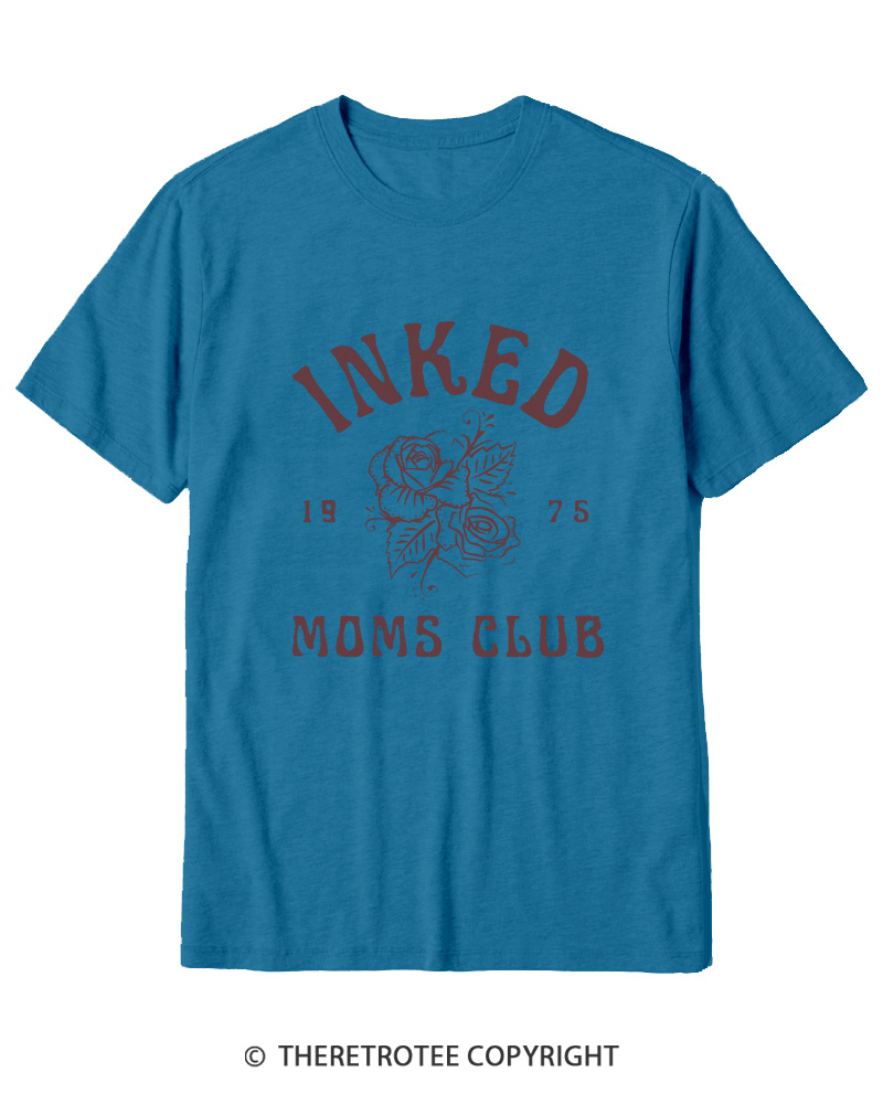 TheRetroTee Cool Mom Club 1970s Cotton T-Shirt