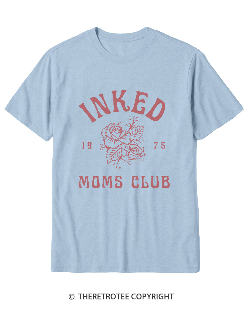 TheRetroTee Cool Mom Club 1970s Cotton T-Shirt