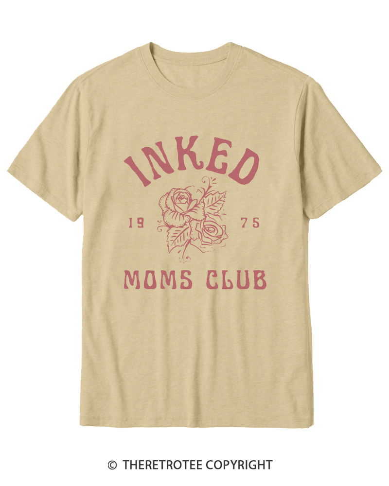 TheRetroTee Cool Mom Club 1970s Cotton T-Shirt