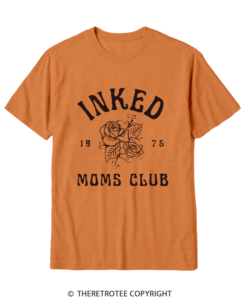 TheRetroTee Cool Mom Club 1970s Cotton T-Shirt
