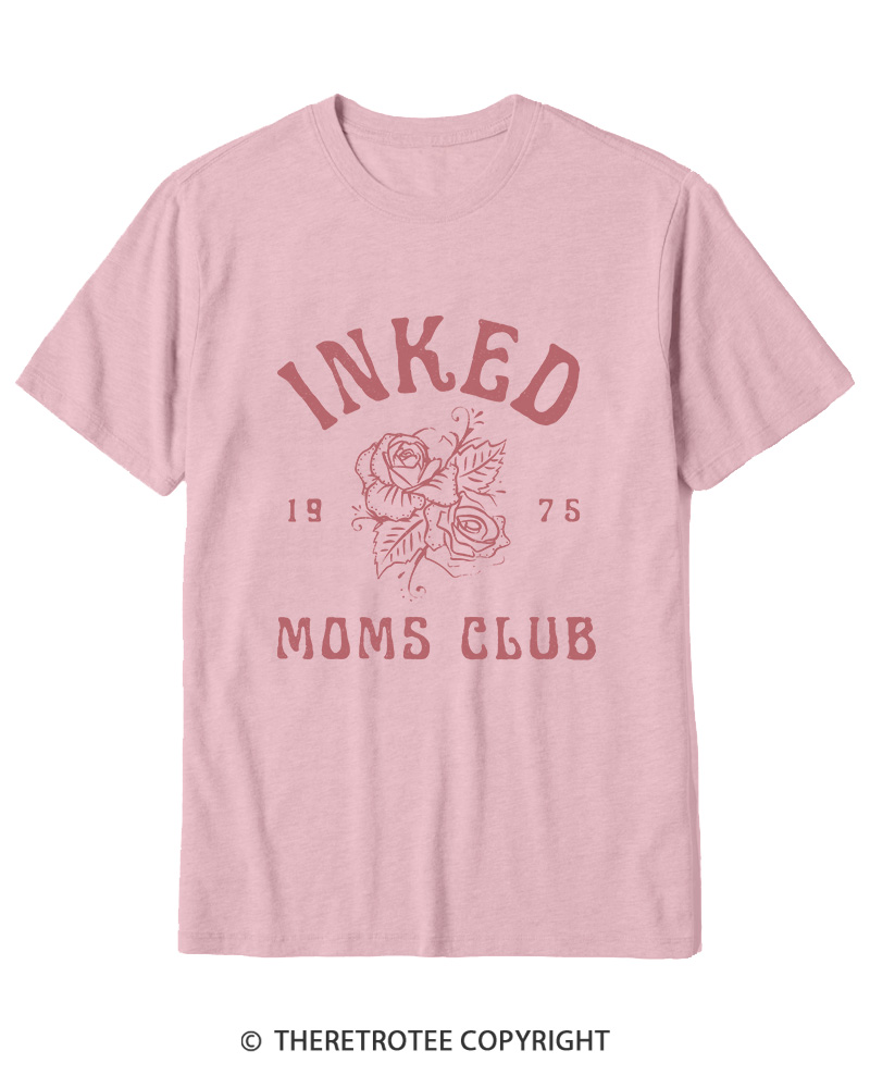 TheRetroTee Cool Mom Club 1970s Cotton T-Shirt