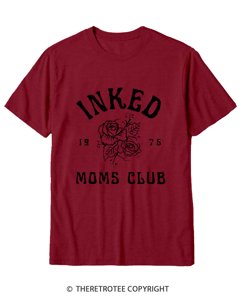 TheRetroTee Cool Mom Club 1970s Cotton T-Shirt