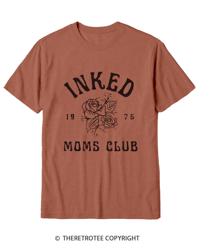TheRetroTee Cool Mom Club 1970s Cotton T-Shirt