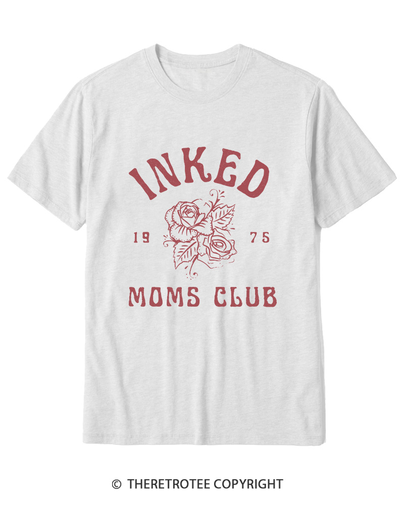 TheRetroTee Cool Mom Club 1970s Cotton T-Shirt