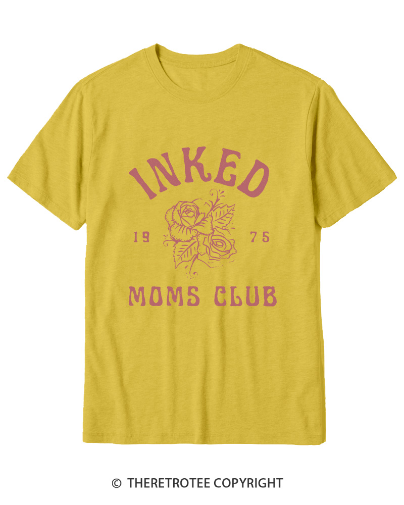 TheRetroTee Cool Mom Club 1970s Cotton T-Shirt