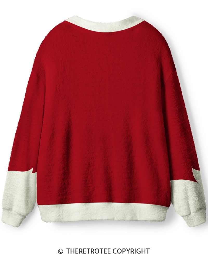 TheRetroTee 2000s Christmas Gaming Fun Unisex Cardigan Sweater