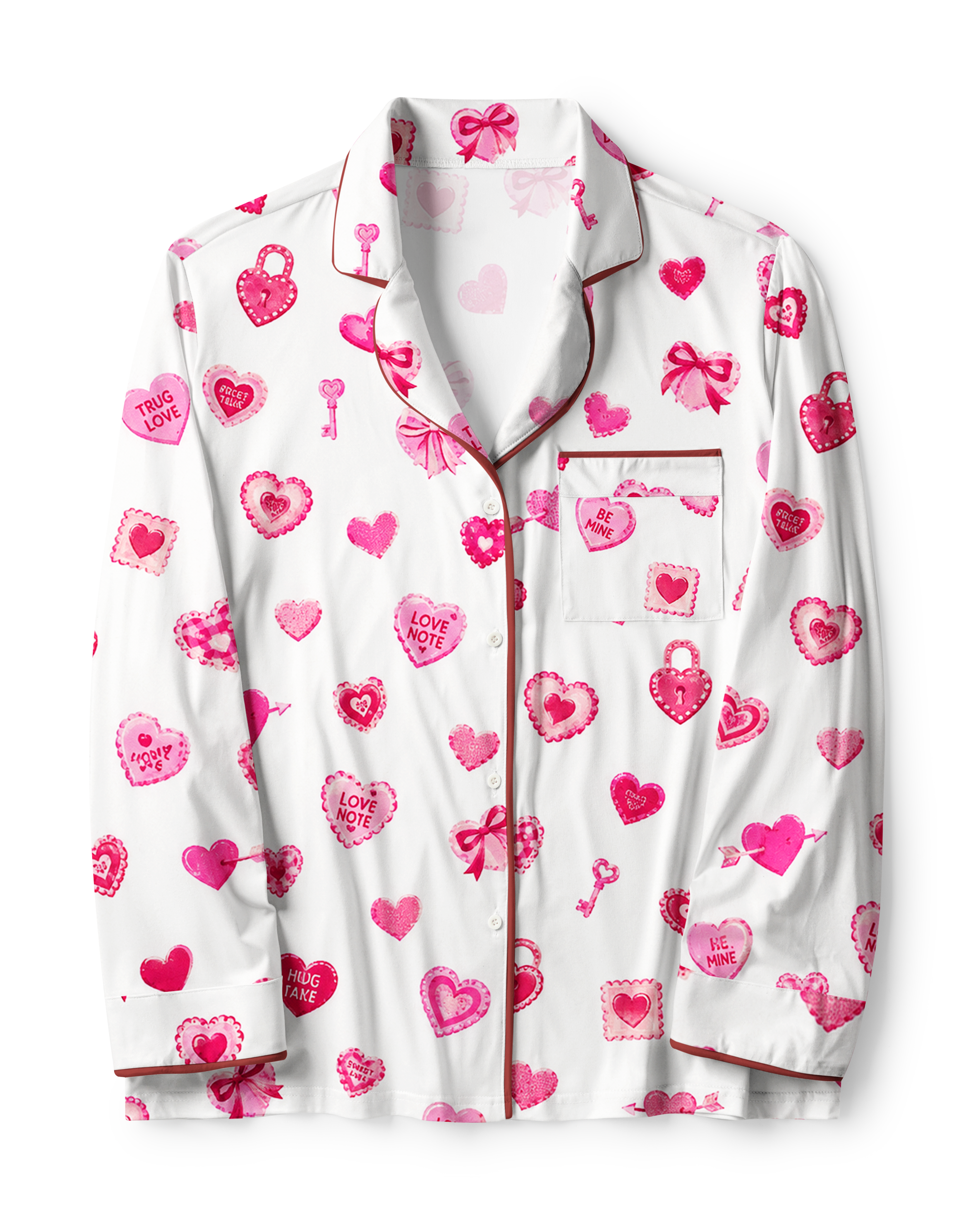 TheRetroTee love note Vintage Pajama Set