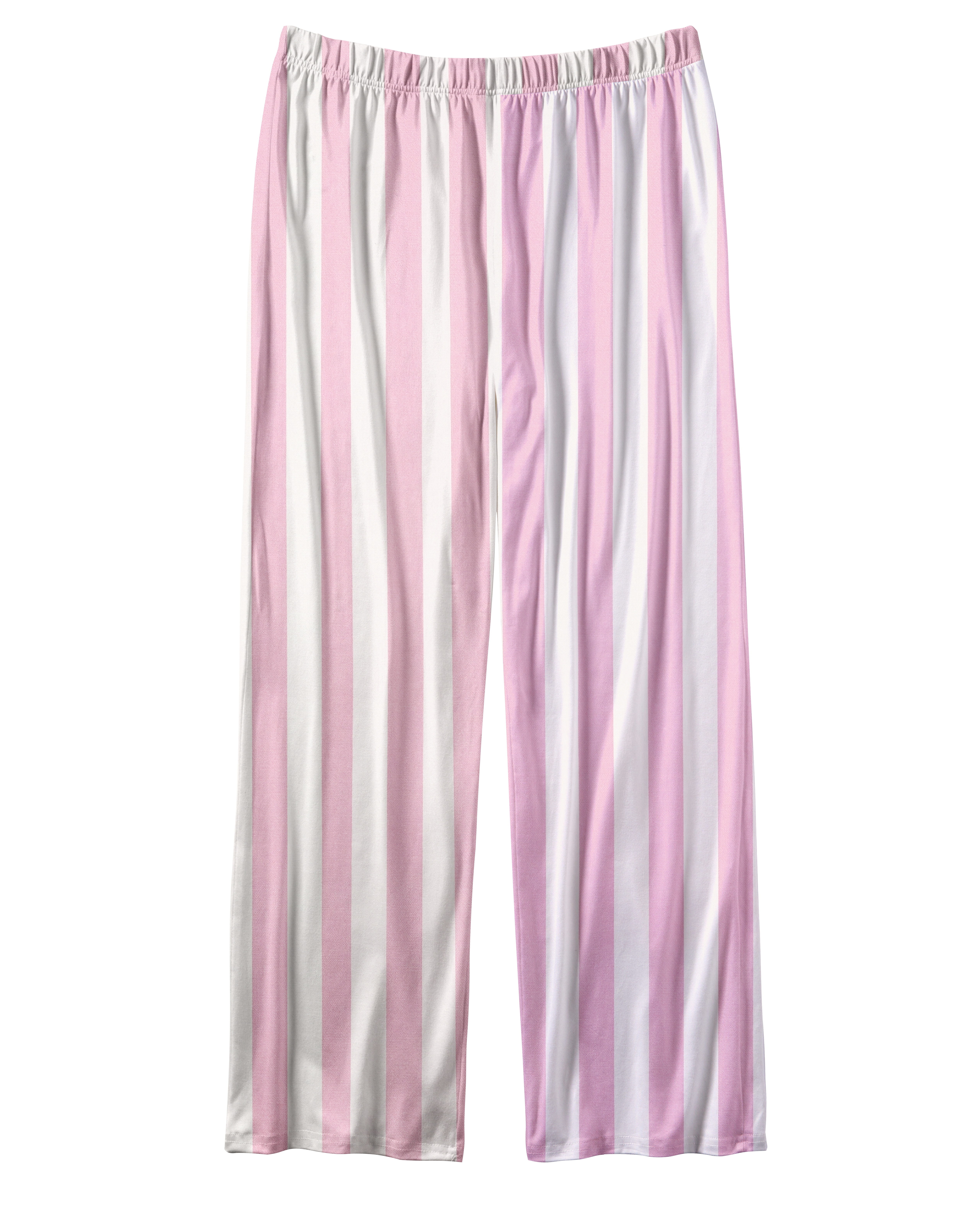TheRetroTee Soft Pink Stripes Vintage Pajama Set