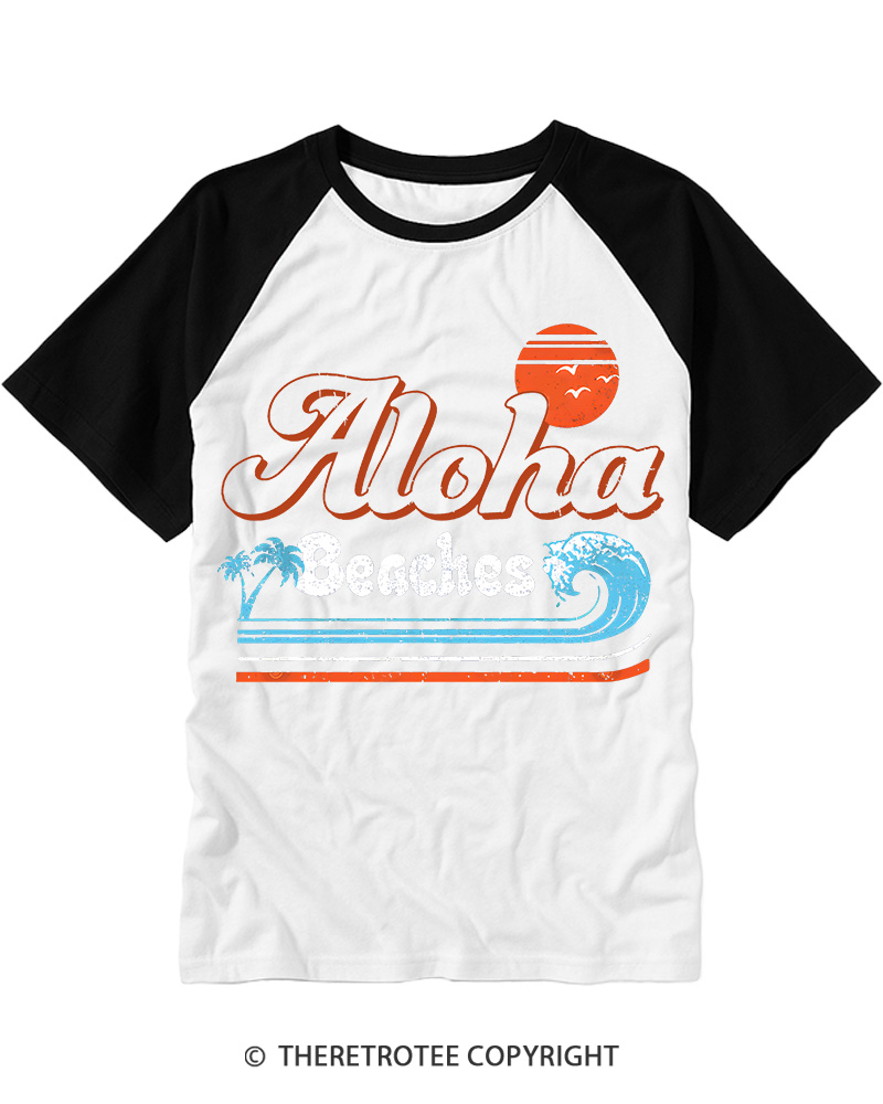 TheRetroTee Aloha Beaches