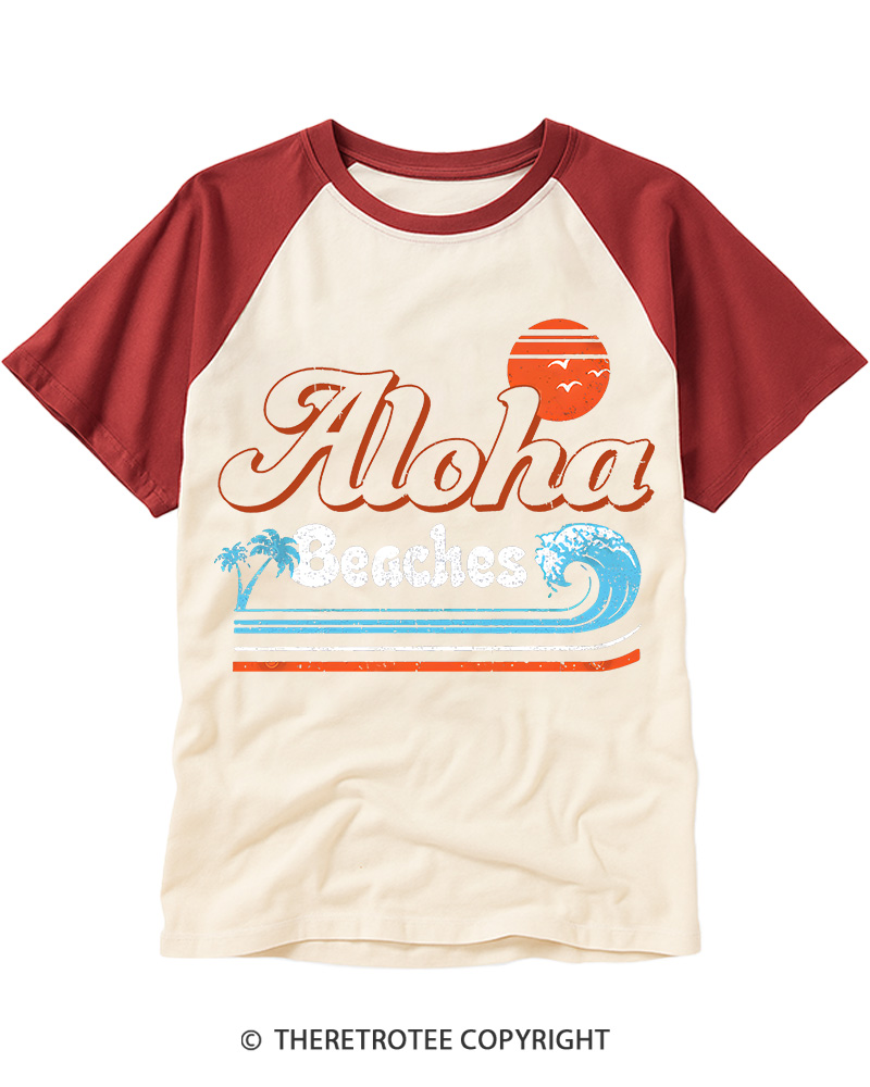 TheRetroTee Aloha Beaches