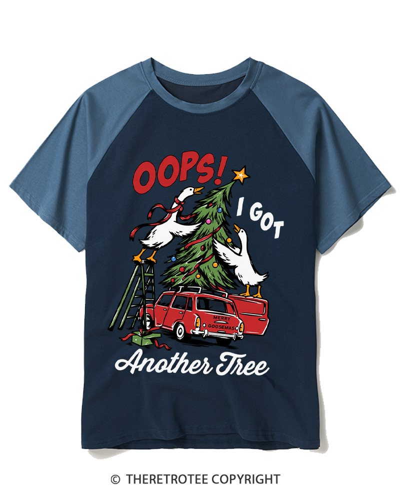 TheRetroTee I Got Another Tree 1980s Raglan Baseball T-Shirt