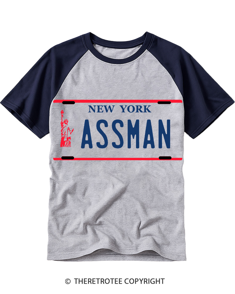 TheRetroTee Seinfeld 1980s Raglan Baseball T-Shirt