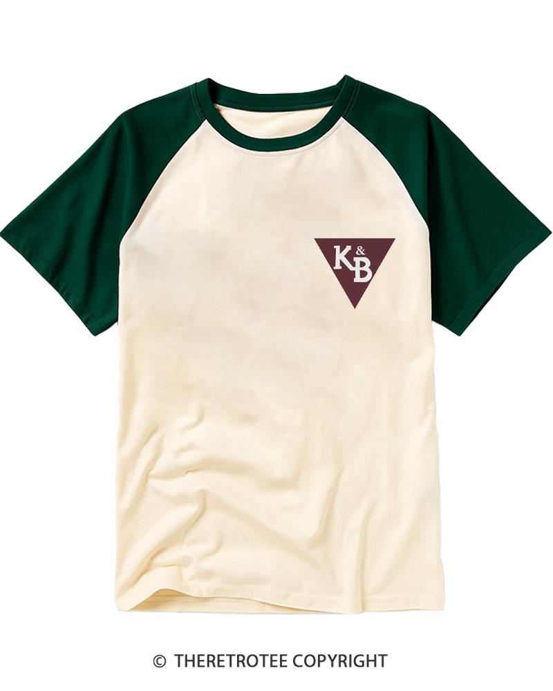 TheRetroTee Kroch's & Brentano's 1970s Raglan Baseball T-Shirt