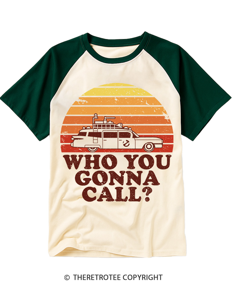 TheRetroTee Sunset 1984 Raglan Baseball T-Shirt