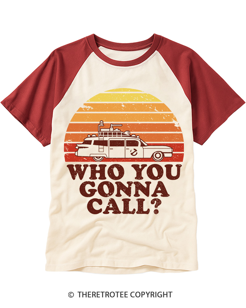 TheRetroTee Sunset 1984 Raglan Baseball T-Shirt