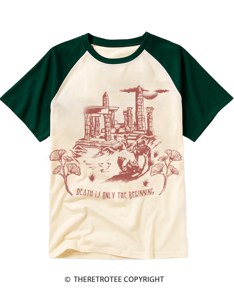 TheRetroTee City of the Dead 1999 Raglan Baseball T-Shirt