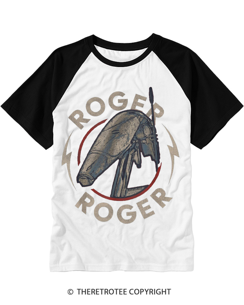 TheRetroTee Galaxy’s Edge 2000s Raglan Baseball T-Shirt