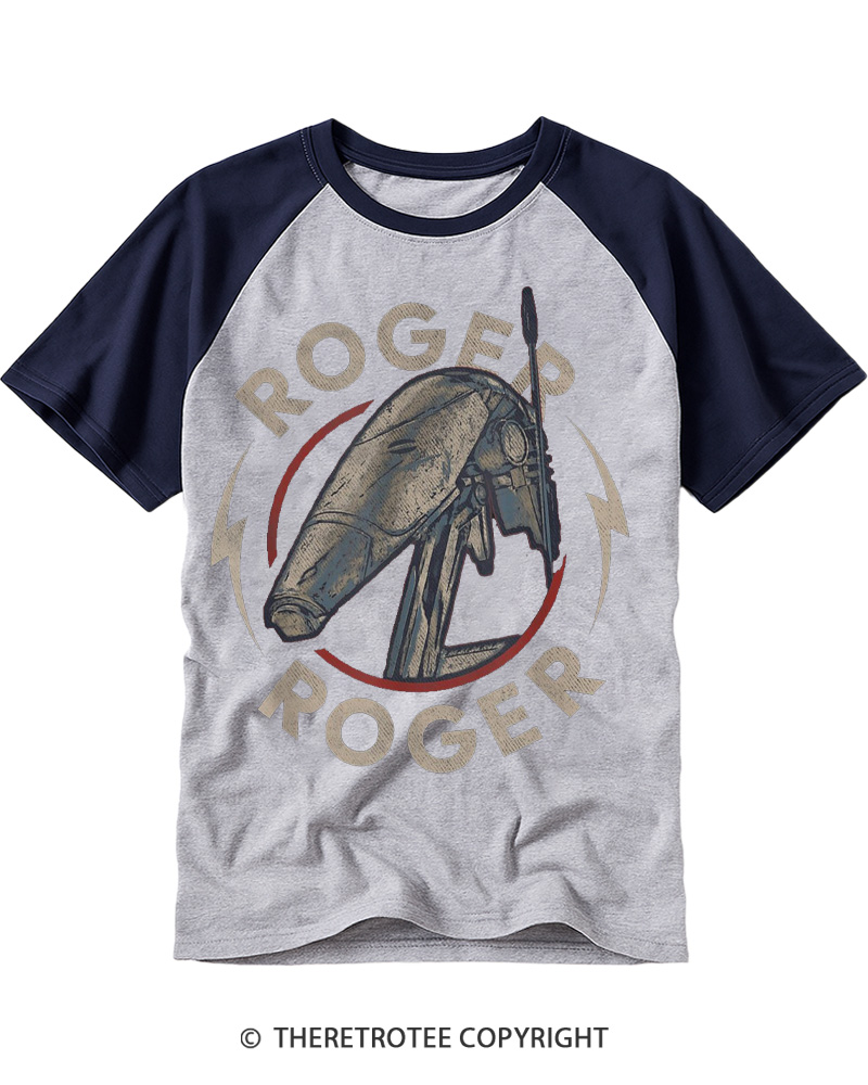 TheRetroTee Galaxy’s Edge 2000s Raglan Baseball T-Shirt