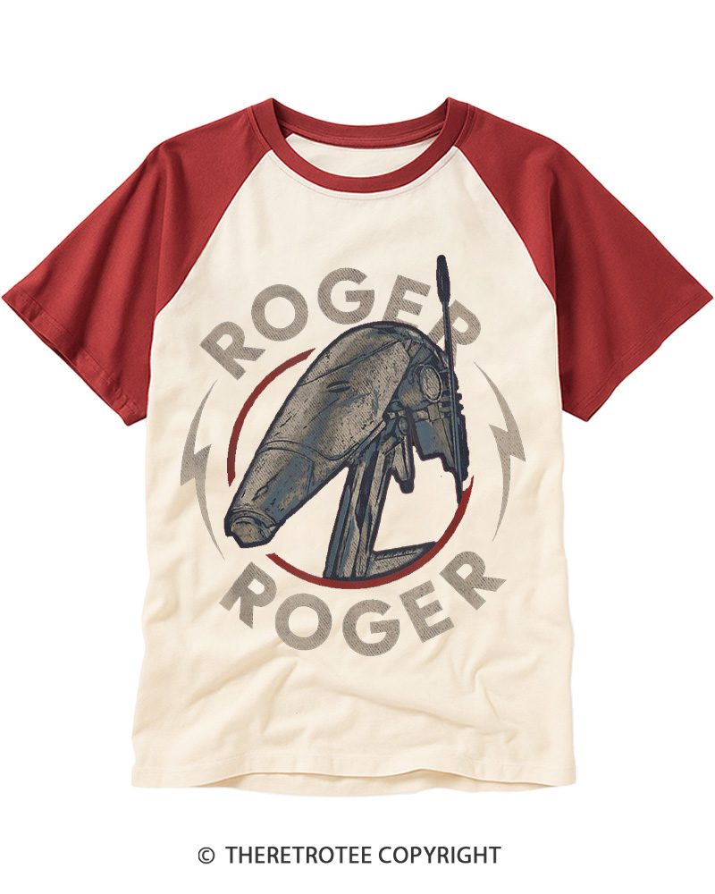 TheRetroTee Galaxy’s Edge 2000s Raglan Baseball T-Shirt
