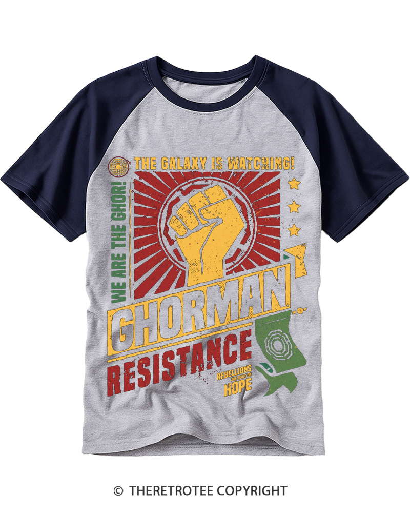 TheRetroTee Hope Builds Rebellion Raglan Baseball T-Shirt