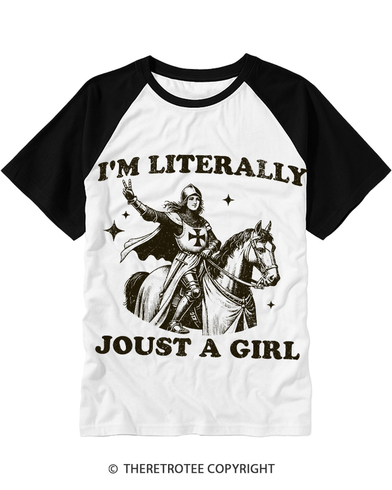 TheRetroTee Renaissance Fair Raglan Baseball T-Shirt