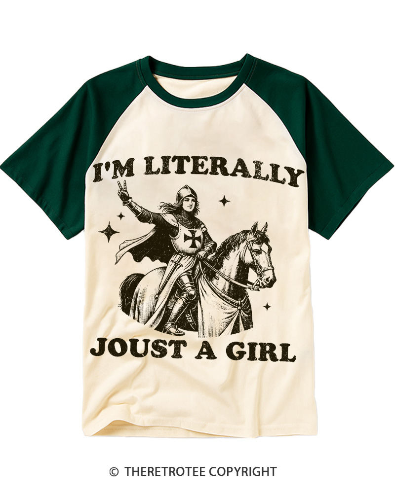 TheRetroTee Renaissance Fair Raglan Baseball T-Shirt