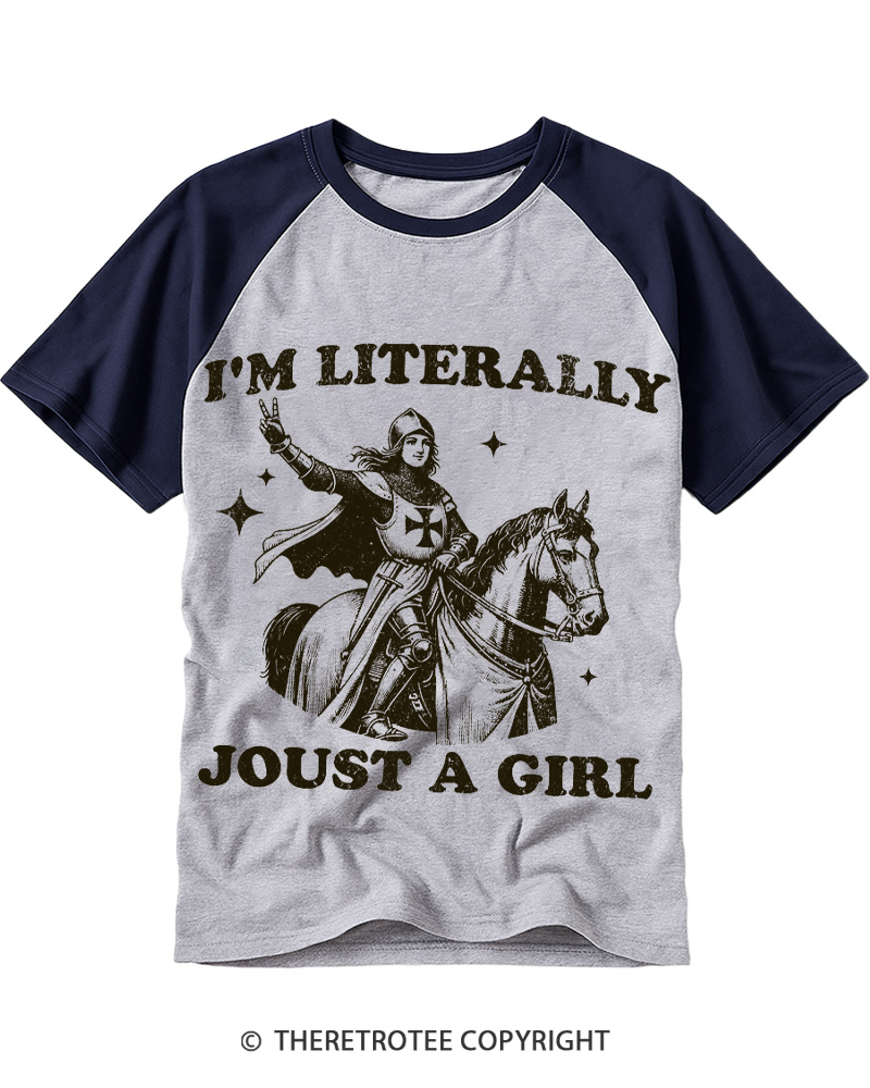 TheRetroTee Renaissance Fair Raglan Baseball T-Shirt