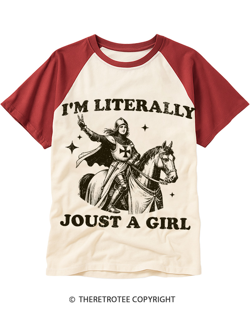 TheRetroTee Renaissance Fair Raglan Baseball T-Shirt