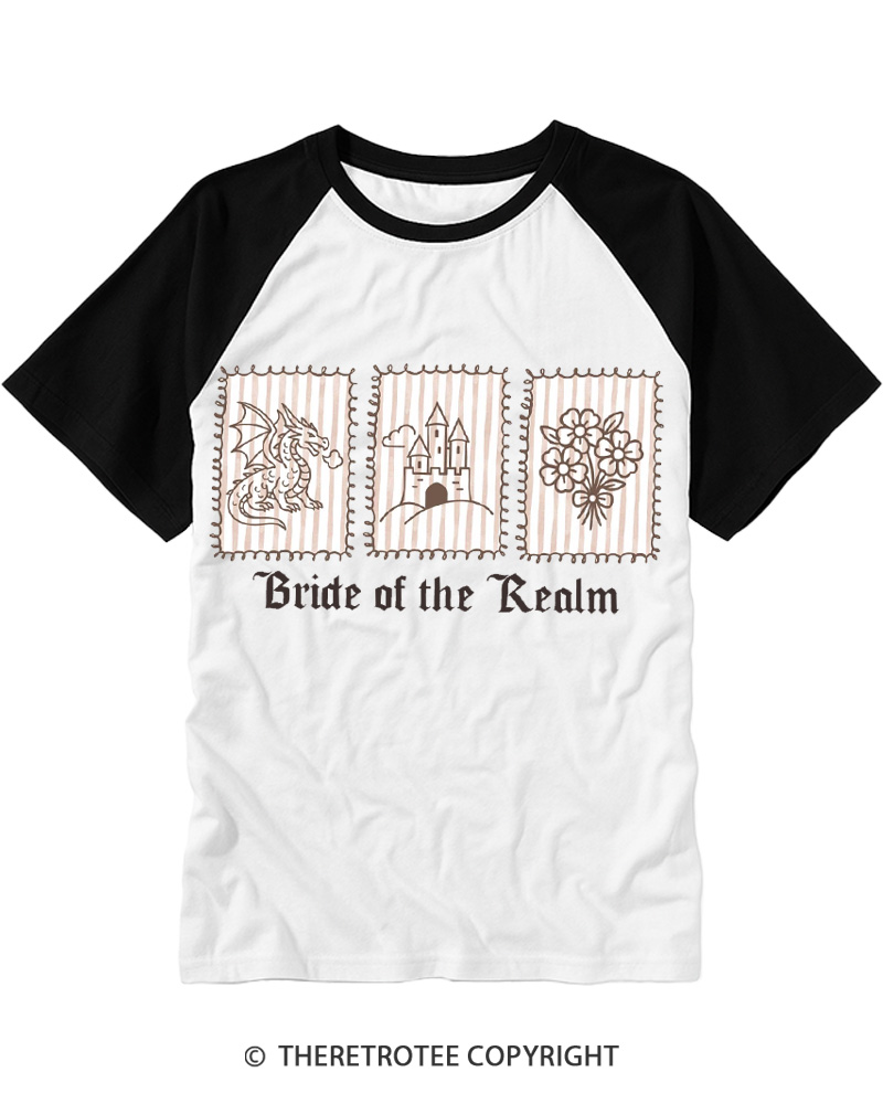 TheRetroTee Renaissance Fantasy Bach Party Raglan Baseball T-Shirt