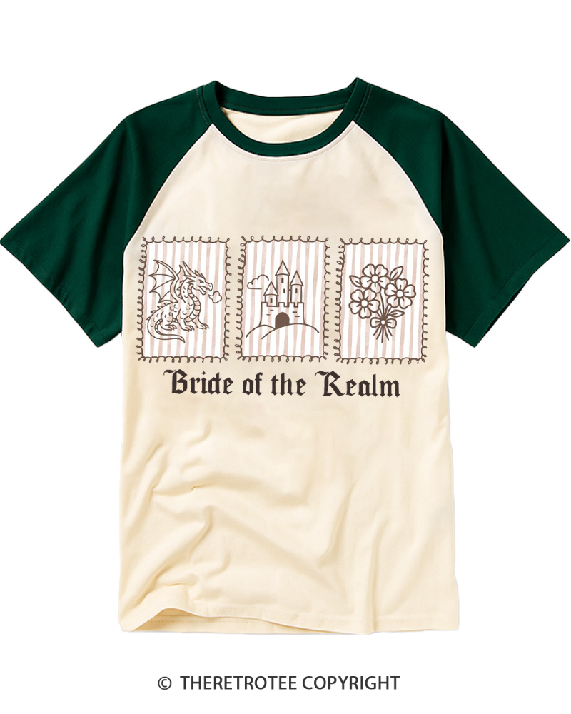 TheRetroTee Renaissance Fantasy Bach Party Raglan Baseball T-Shirt