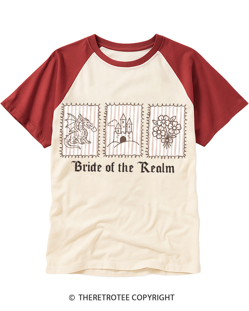 TheRetroTee Renaissance Fantasy Bach Party Raglan Baseball T-Shirt
