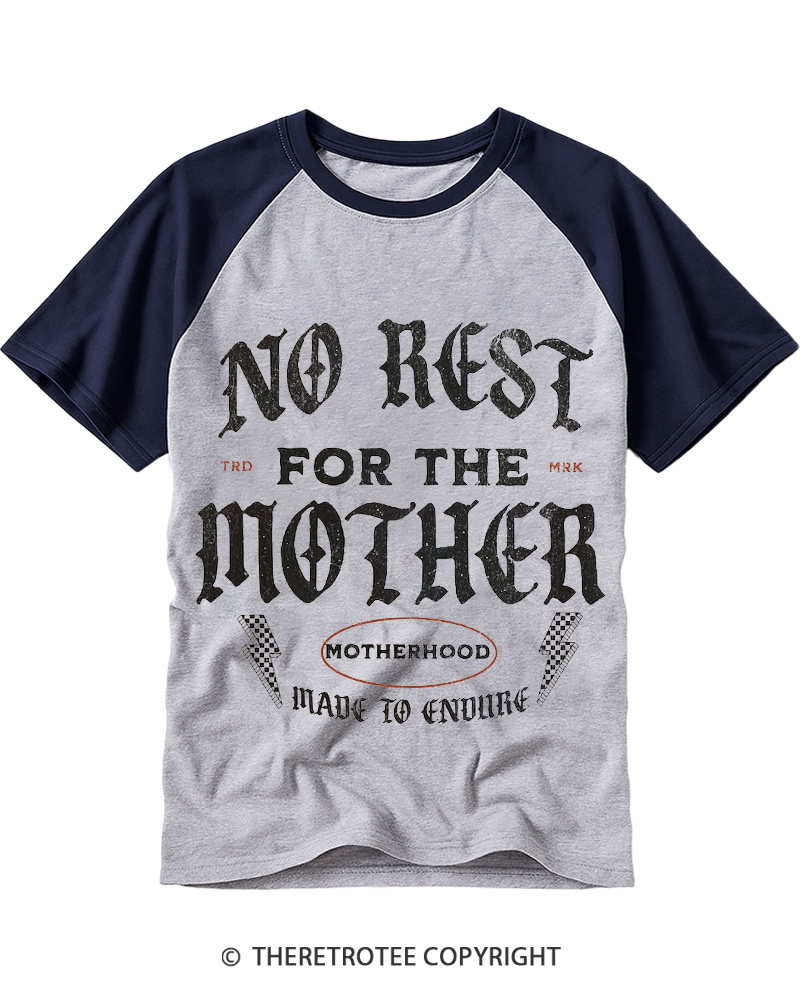 TheRetroTee Made to Endure 1980s Raglan Baseball T-Shirt