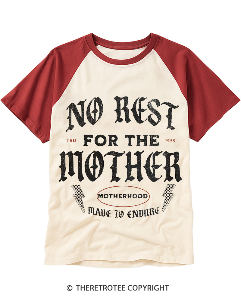 TheRetroTee Made to Endure 1980s Raglan Baseball T-Shirt