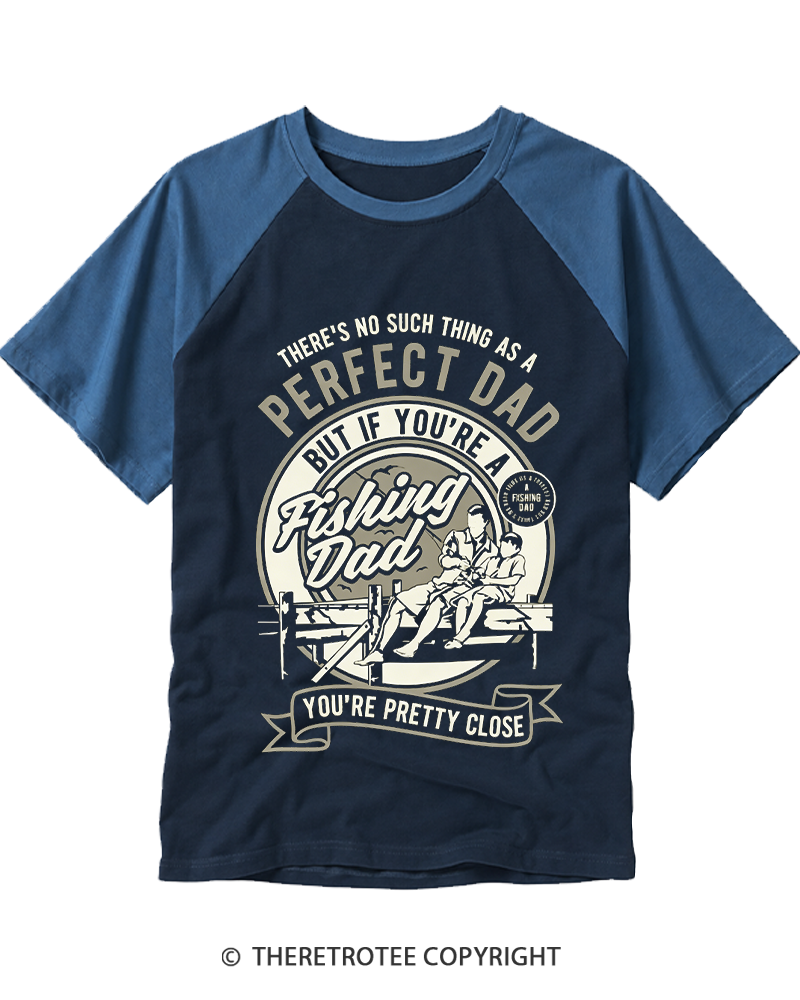 TheRetroTee You’re Pretty Close 1980s Raglan Baseball T-Shirt