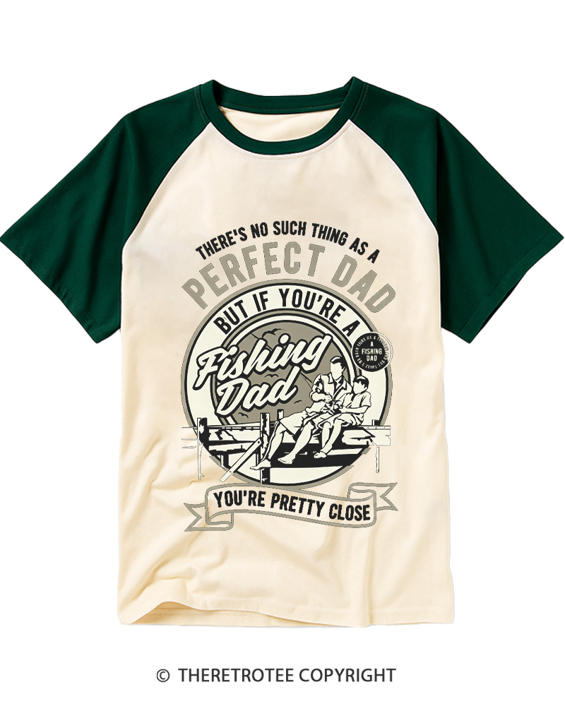 TheRetroTee You’re Pretty Close 1980s Raglan Baseball T-Shirt