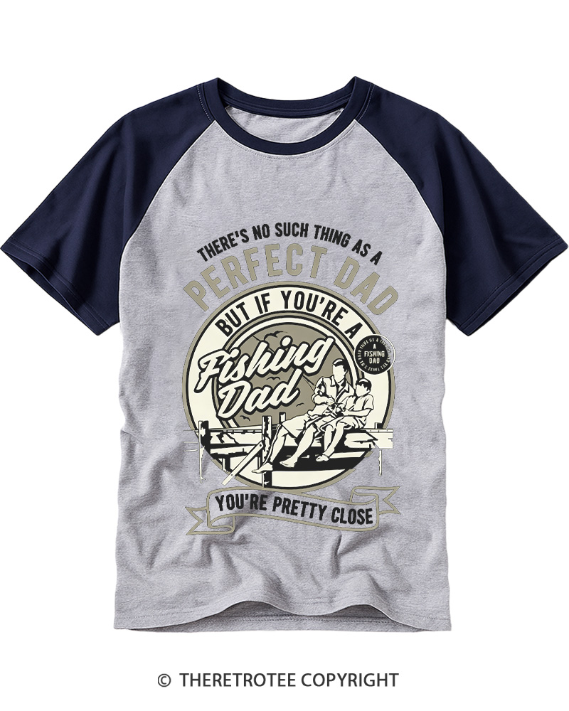 TheRetroTee You’re Pretty Close 1980s Raglan Baseball T-Shirt