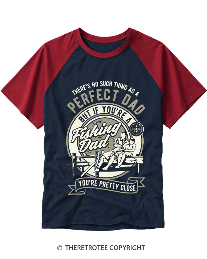 TheRetroTee You’re Pretty Close 1980s Raglan Baseball T-Shirt