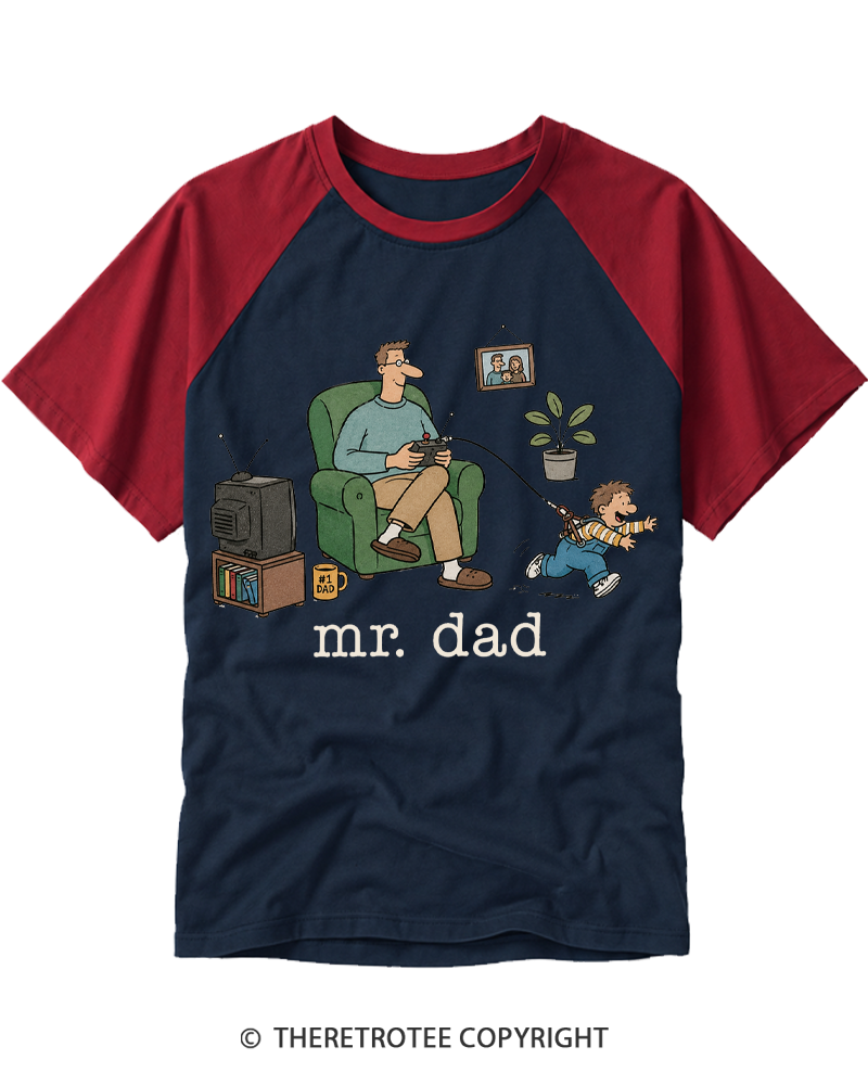 TheRetroTee Fishing 1980s Raglan Baseball T-Shirt