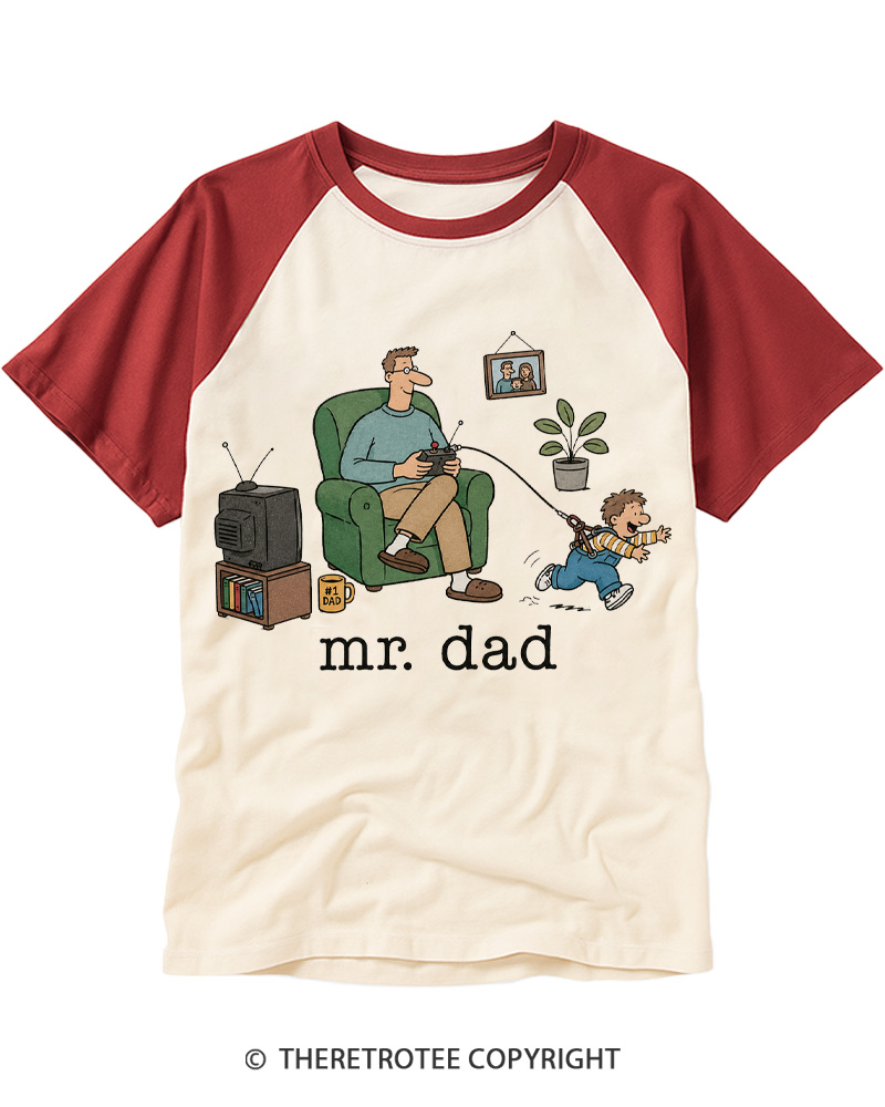 TheRetroTee Fishing 1980s Raglan Baseball T-Shirt