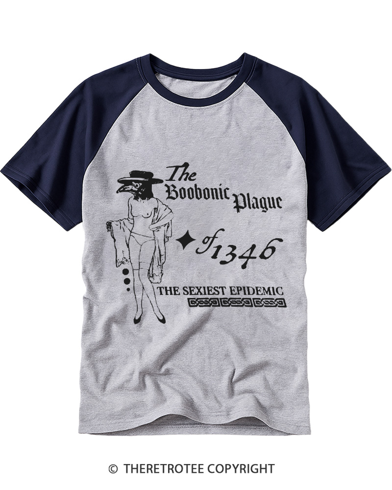 TheRetroTee When The Bard Plays Your Song Raglan Baseball T-Shirt