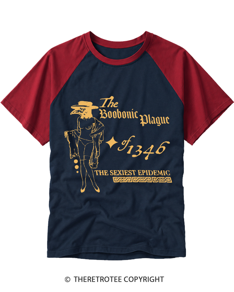 TheRetroTee When The Bard Plays Your Song Raglan Baseball T-Shirt