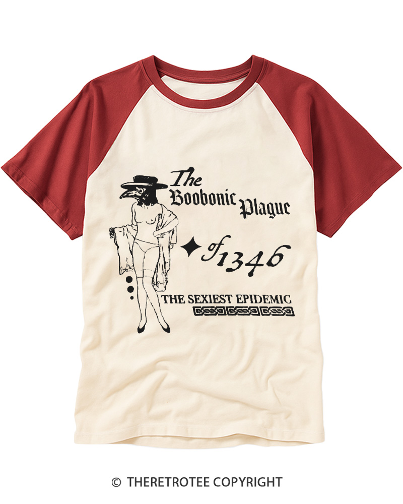 TheRetroTee When The Bard Plays Your Song Raglan Baseball T-Shirt