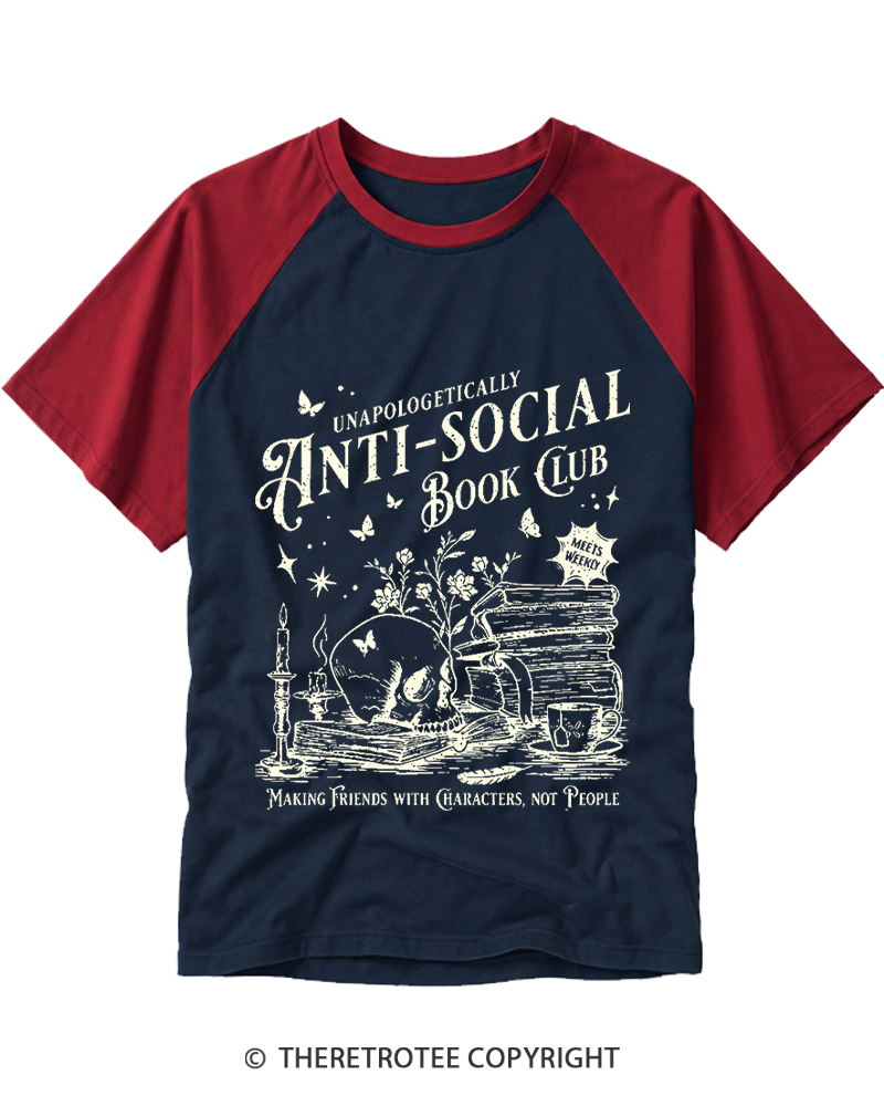 TheRetroTee April Showers Bring Mayflowers 1620s Raglan Baseball T-Shirt