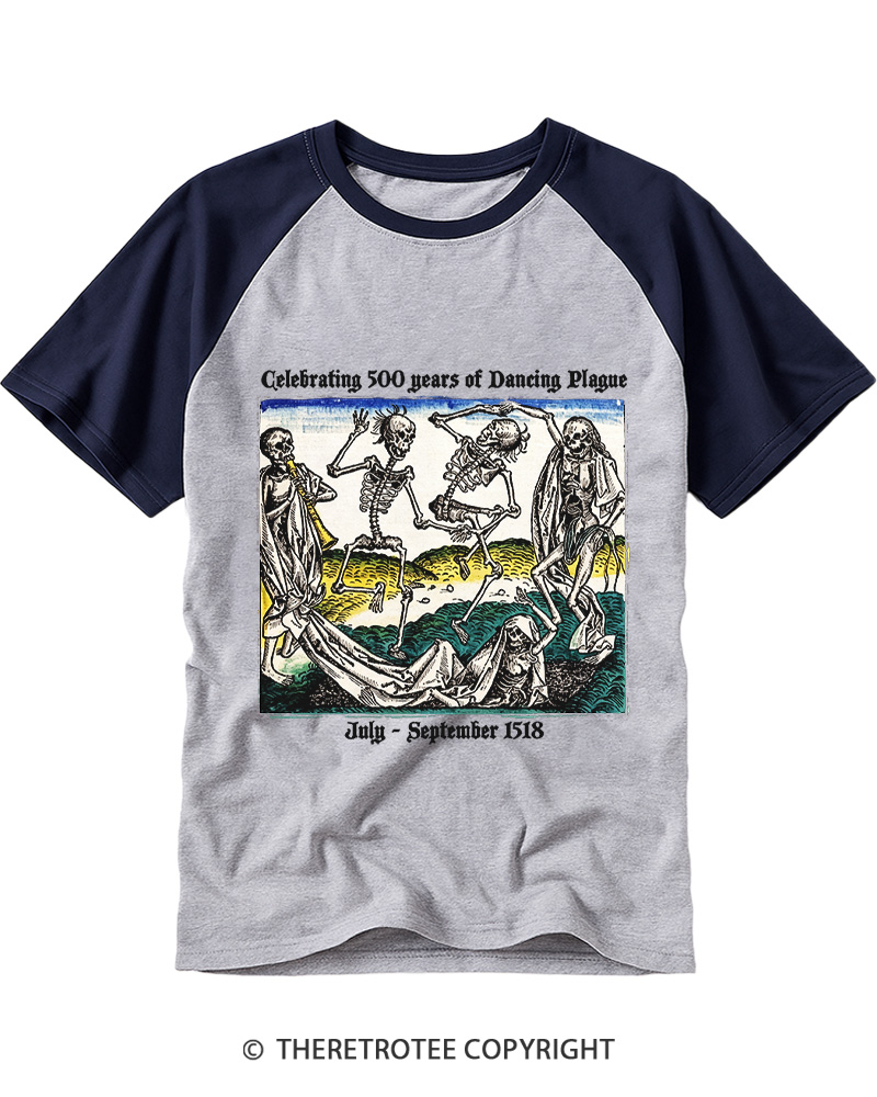 TheRetroTee Forgive Me, M’Lord Raglan Baseball T-Shirt