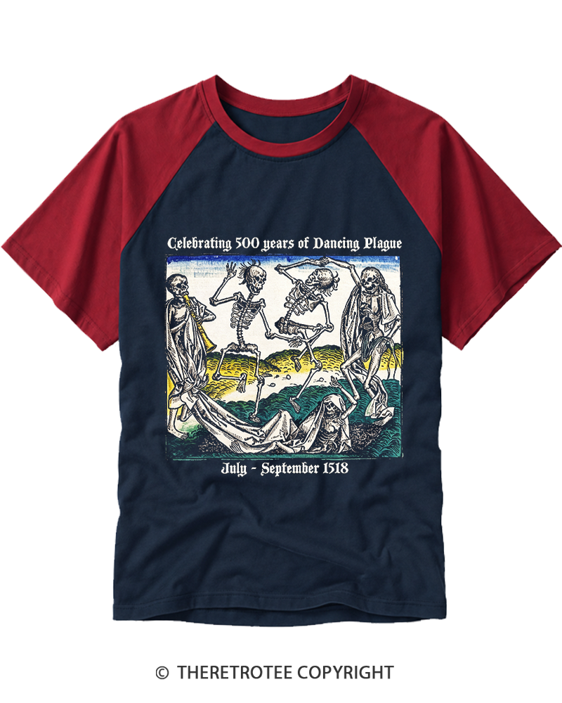 TheRetroTee Forgive Me, M’Lord Raglan Baseball T-Shirt