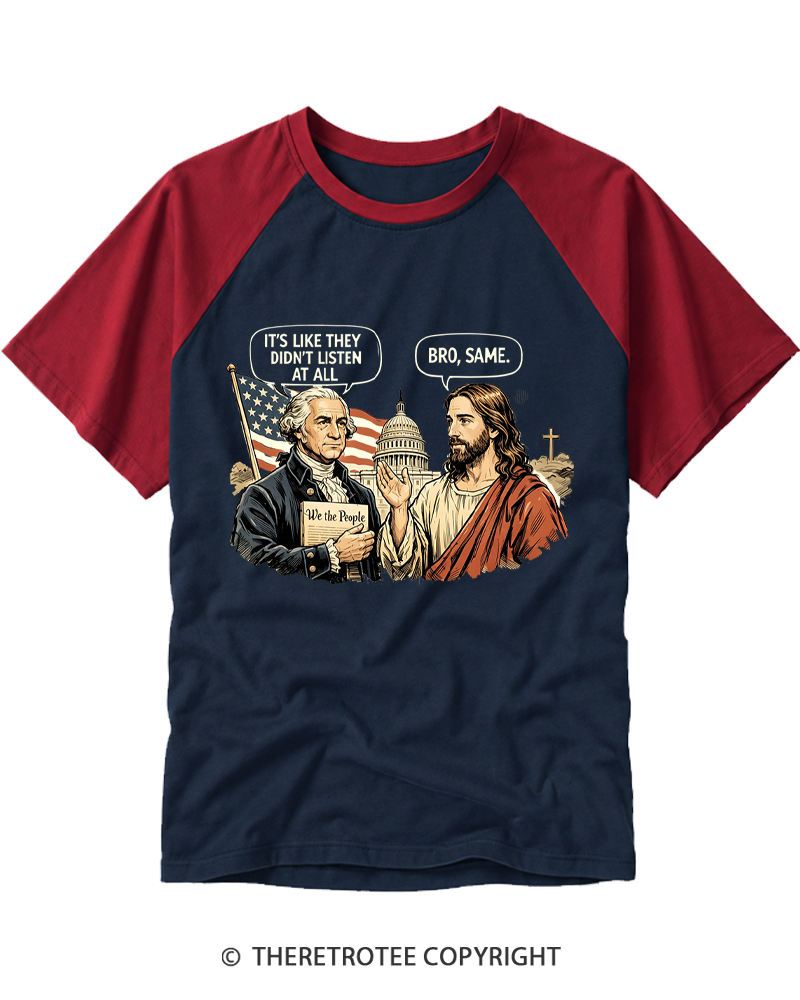 TheRetroTee That Was a Bit Cringe, My Liege Raglan Baseball T-Shirt