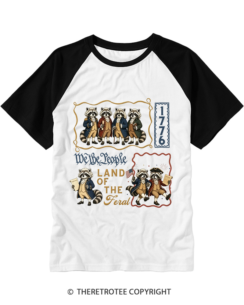 TheRetroTee Plague Survivor Raglan Baseball T-Shirt