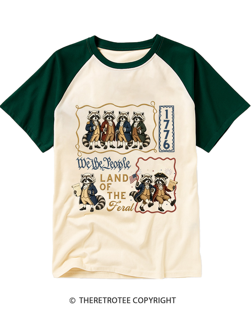 TheRetroTee Plague Survivor Raglan Baseball T-Shirt