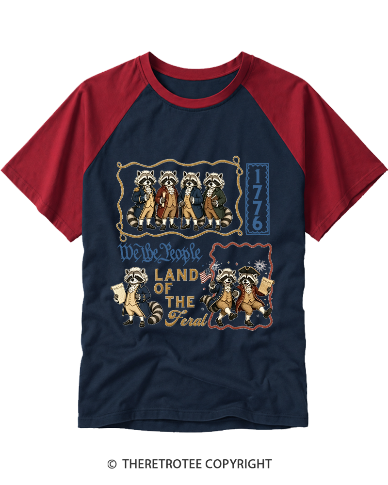 TheRetroTee Plague Survivor Raglan Baseball T-Shirt