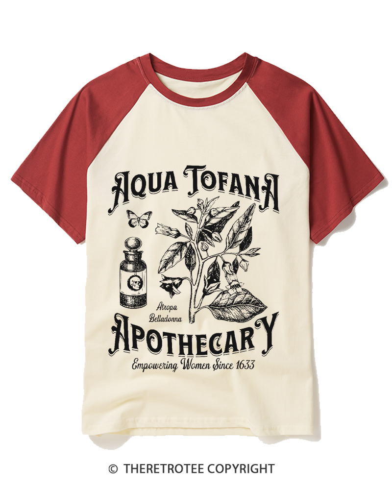 TheRetroTee Empowering Women Since 1633 Raglan Baseball T-Shirt
